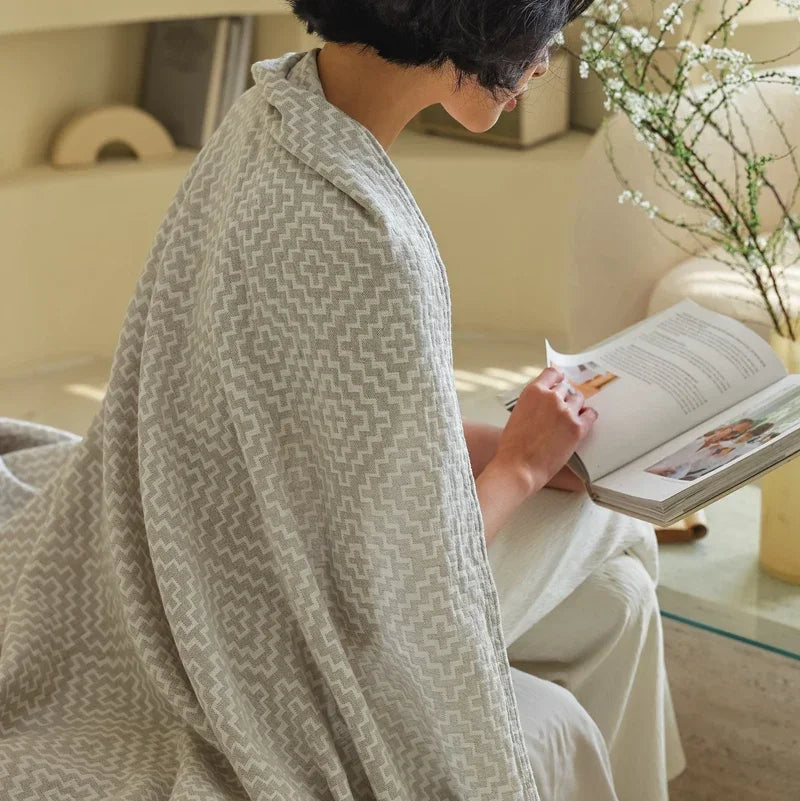 1pc Pure Cotton Blanket
