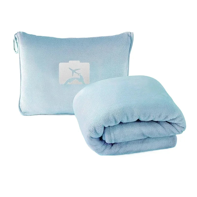 Multi Functional Portable Cuddle Cution Pillow 2 in 1 Travel Blankets