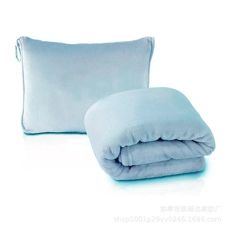 Multi Functional Portable Cuddle Cution Pillow 2 in 1 Travel Blankets