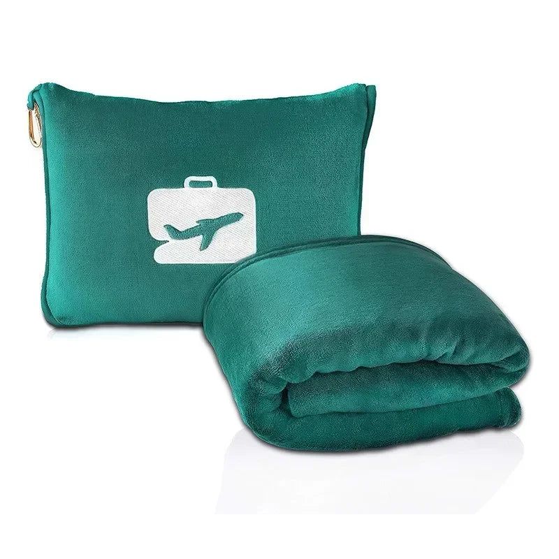 Multi Functional Portable Cuddle Cution Pillow 2 in 1 Travel Blankets