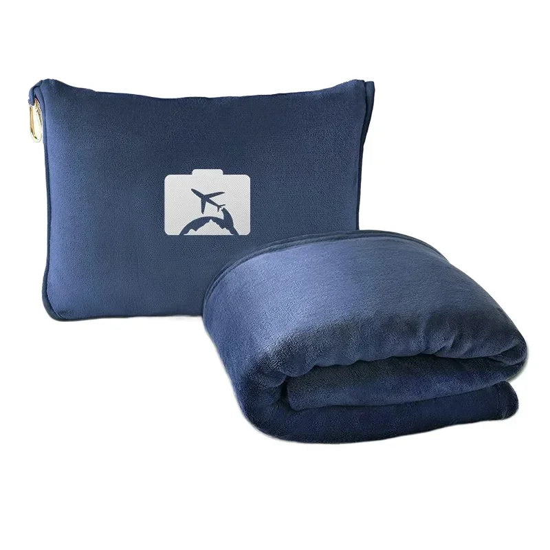 Multi Functional Portable Cuddle Cution Pillow 2 in 1 Travel Blankets