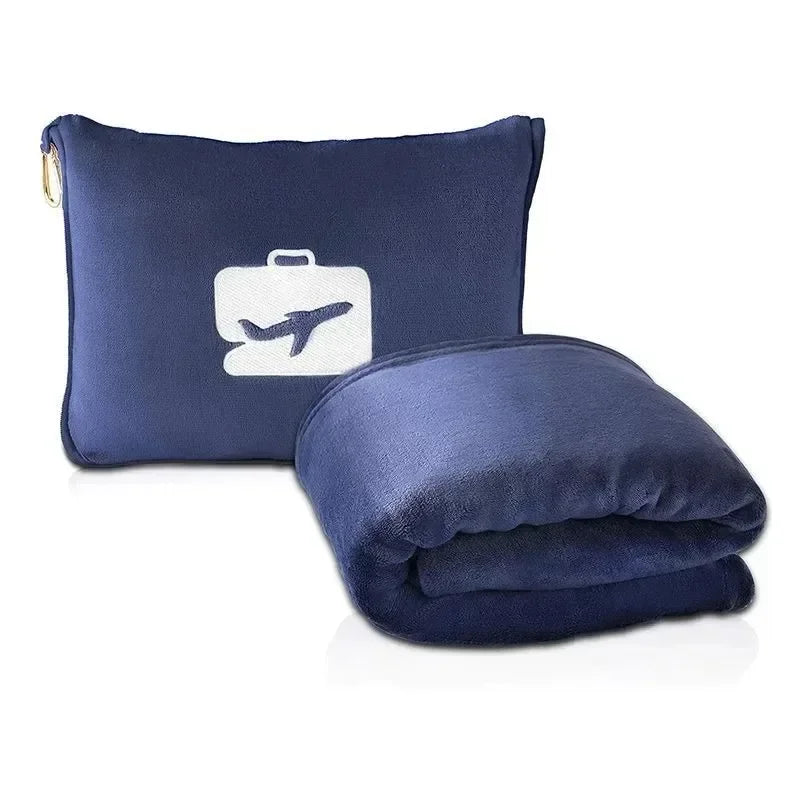 Multi Functional Portable Cuddle Cution Pillow 2 in 1 Travel Blankets