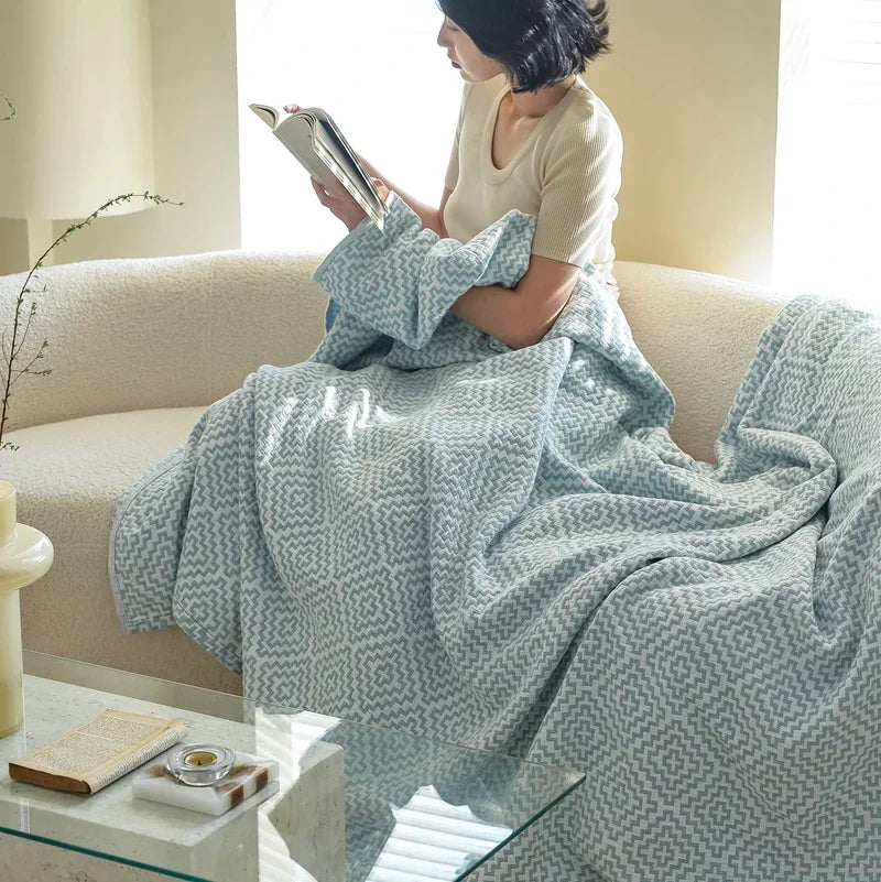 1pc Pure Cotton Blanket