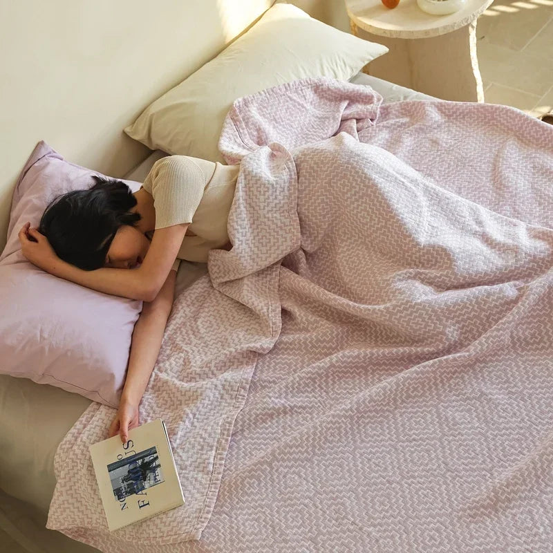 1pc Pure Cotton Blanket