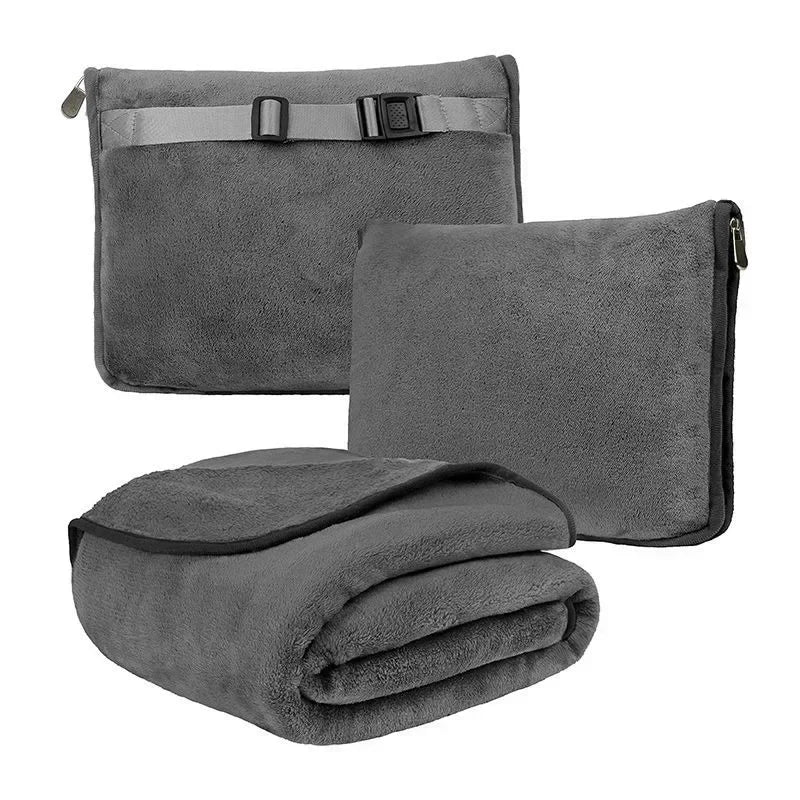 Multi Functional Portable Cuddle Cution Pillow 2 in 1 Travel Blankets