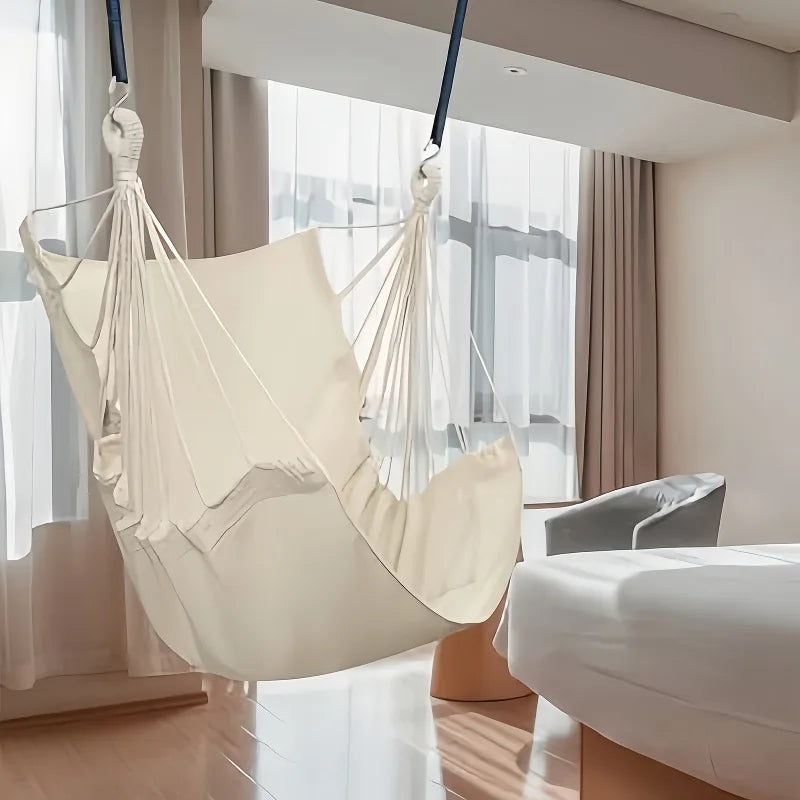 1pc Leisure Fabric Hammock Chair Outdoor