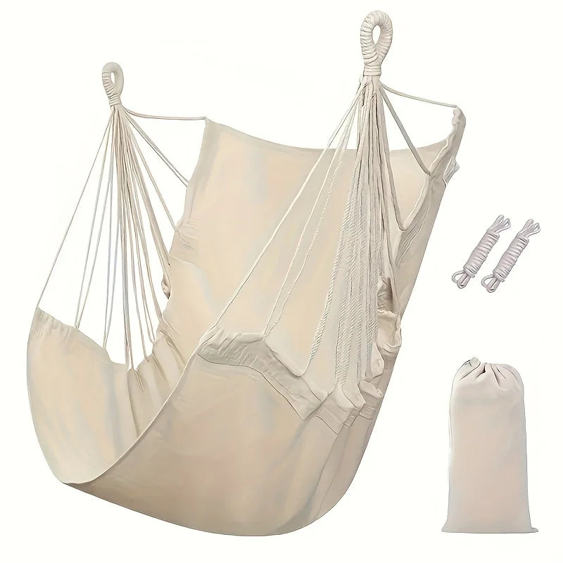 1pc Leisure Fabric Hammock Chair Outdoor