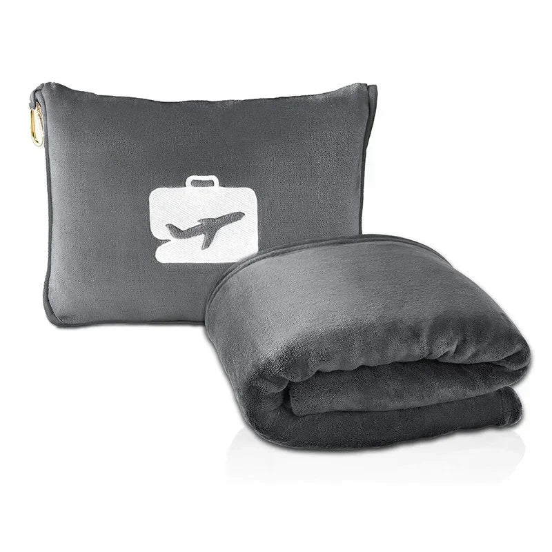 Multi Functional Portable Cuddle Cution Pillow 2 in 1 Travel Blankets