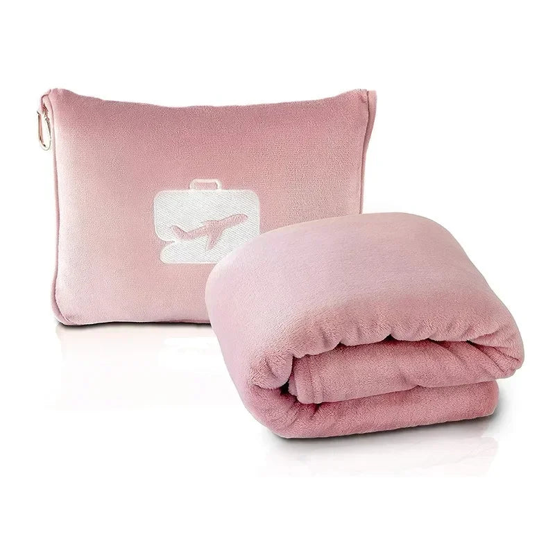 Multi Functional Portable Cuddle Cution Pillow 2 in 1 Travel Blankets