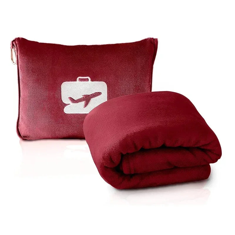 Multi Functional Portable Cuddle Cution Pillow 2 in 1 Travel Blankets