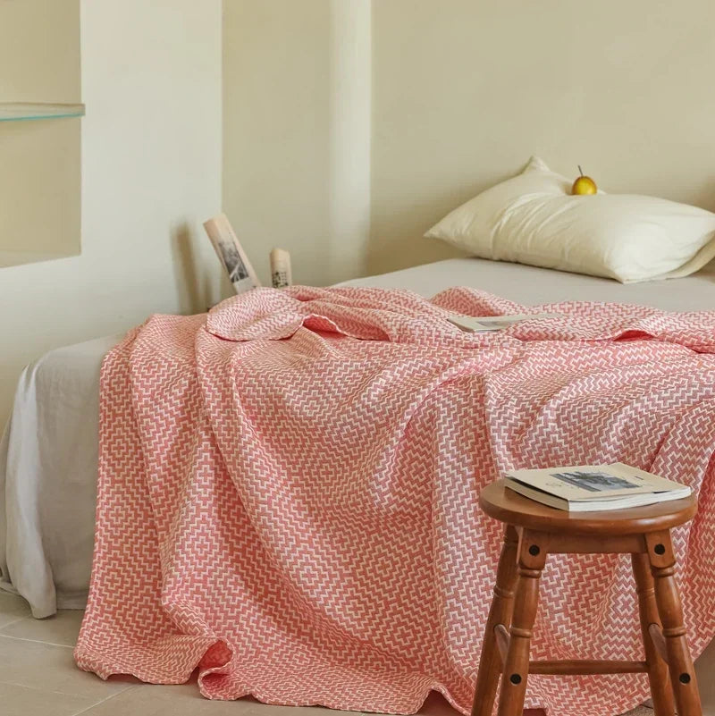 1pc Pure Cotton Blanket
