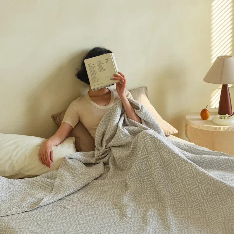 1pc Pure Cotton Blanket