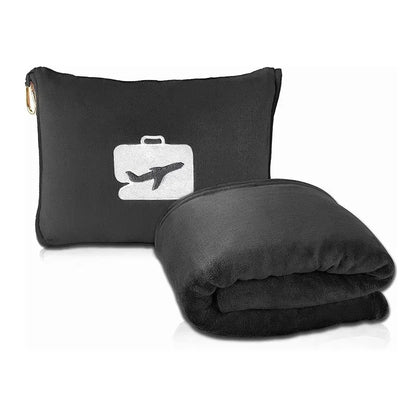 Multi Functional Portable Cuddle Cution Pillow 2 in 1 Travel Blankets