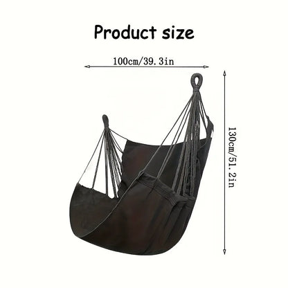 1pc Leisure Fabric Hammock Chair Outdoor
