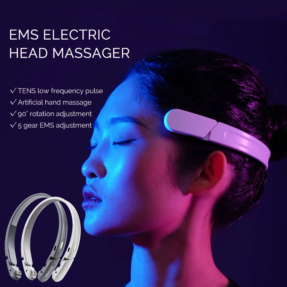 EMS Electric Head Massager
