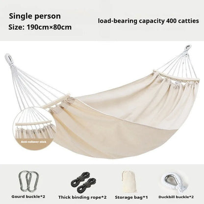 Hammock outdoor swing