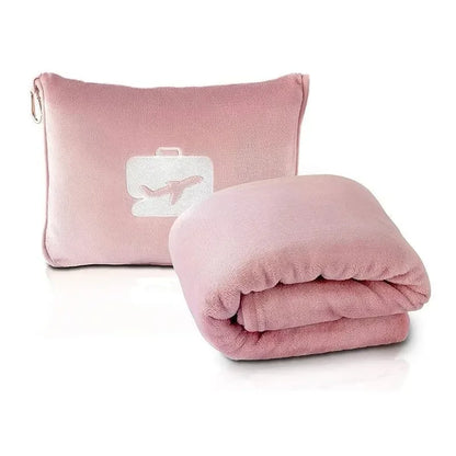 Multi Functional Portable Cuddle Cution Pillow 2 in 1 Travel Blankets