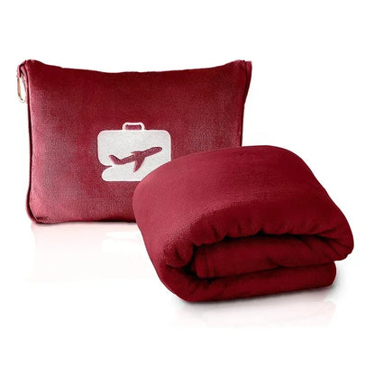 Multi Functional Portable Cuddle Cution Pillow 2 in 1 Travel Blankets