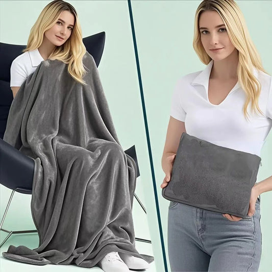 Multi Functional Portable Cuddle Cution Pillow 2 in 1 Travel Blankets