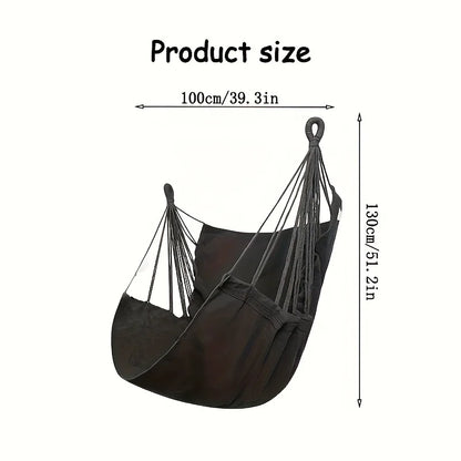 1pc Leisure Fabric Hammock Chair Outdoor